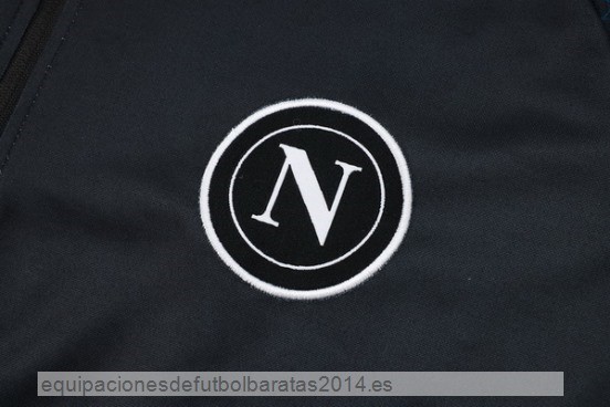 Nuevo Sudadera Entrenamiento Napoli 24/25 Azul Negro Baratas